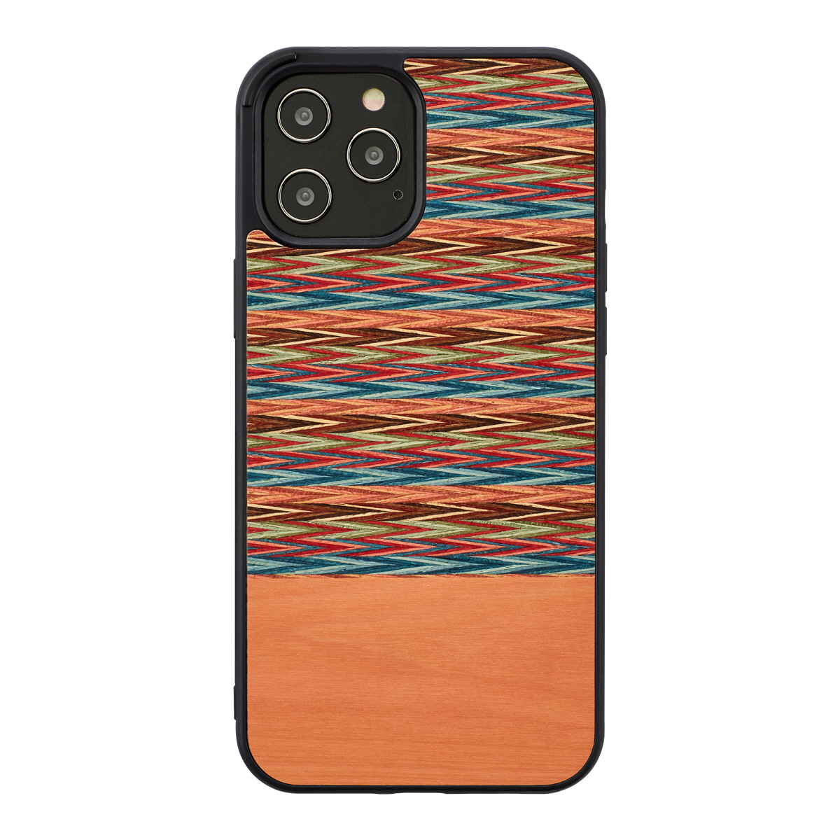 MAN AND amp;WOOD MAN AND WOOD case for iPhone 12/12 Pro browny check black