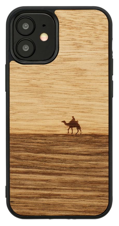 MAN AND amp;WOOD MAN AND WOOD case for iPhone 12 mini terra black