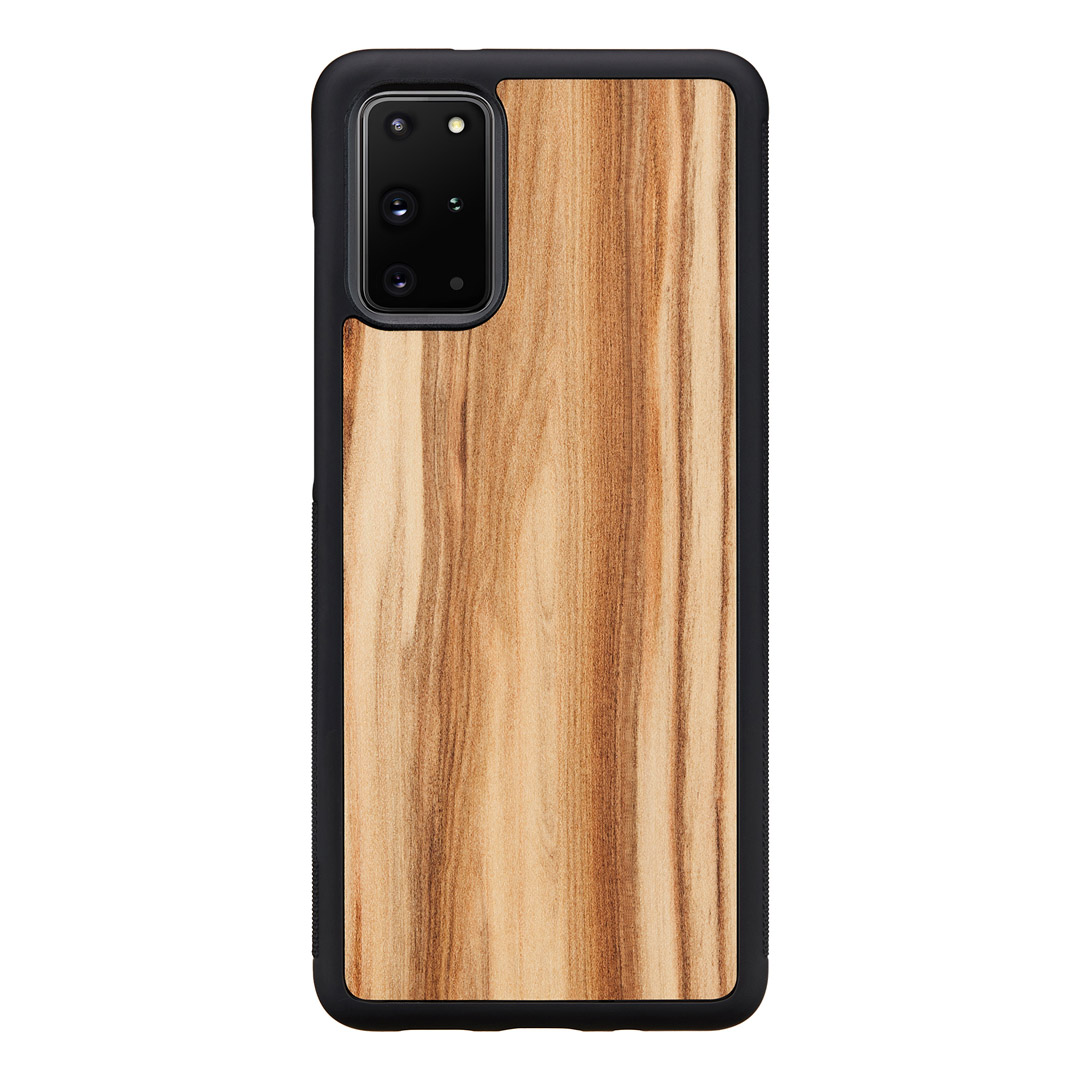 MAN AND amp;WOOD MAN AND WOOD case for Galaxy S20+ cappuccino black