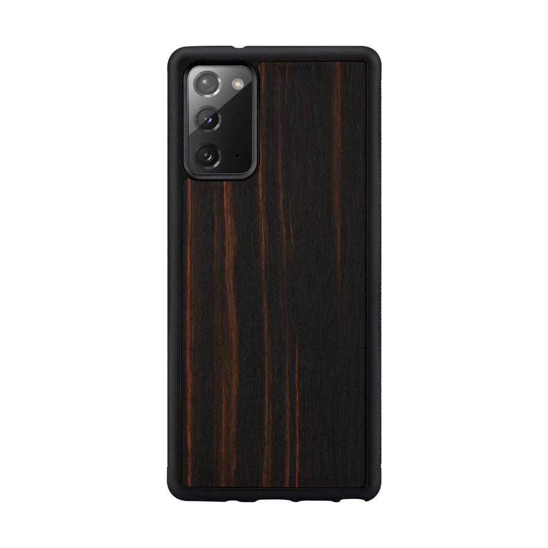 MAN AND amp;WOOD MAN AND WOOD case for Galaxy Note 20 ebony black