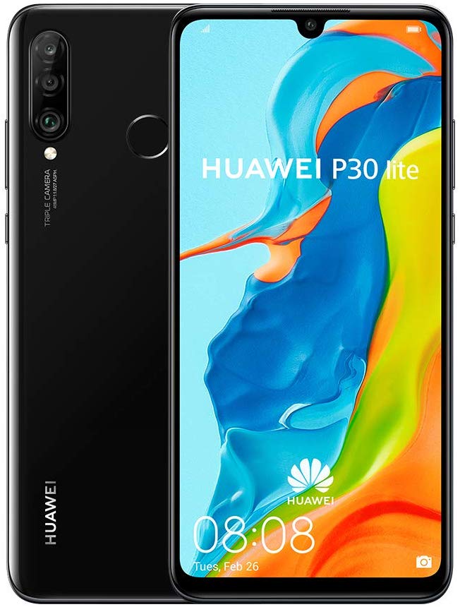 Huawei P30 Lite Dual 256gb Midnight Black Mar Lx1b Smartech Ee