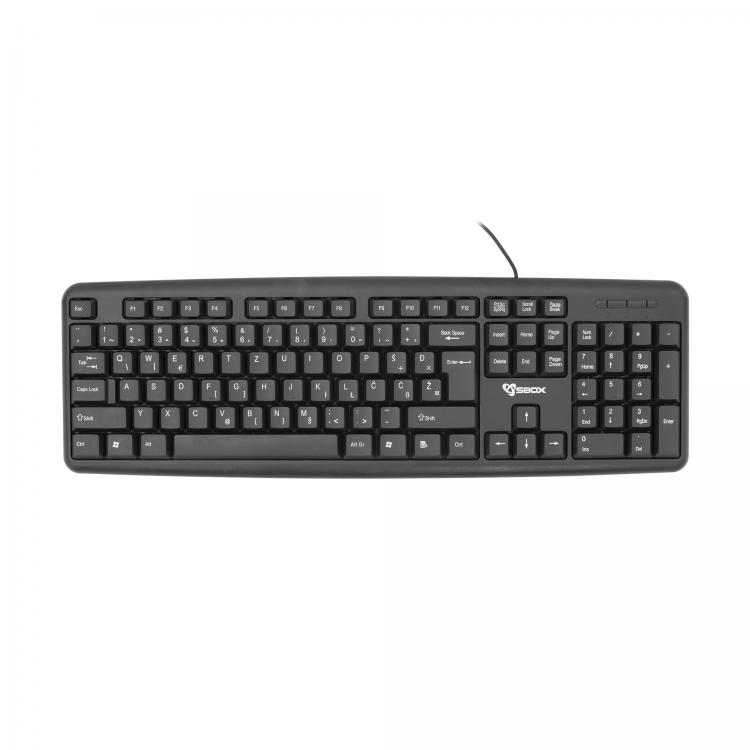 Sbox K-14 US Keyboard Wired USB
