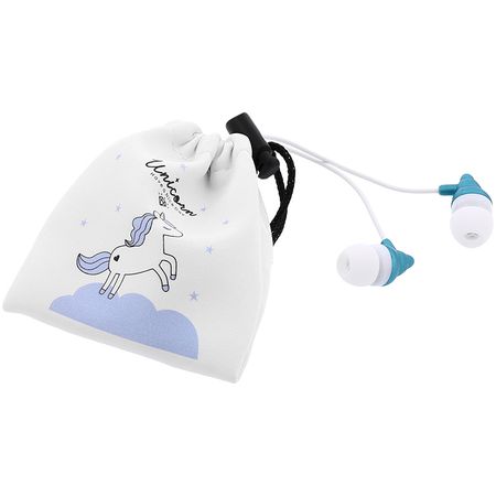 Tellur Magiq In-Ear Headset, blue Carrying Pouch