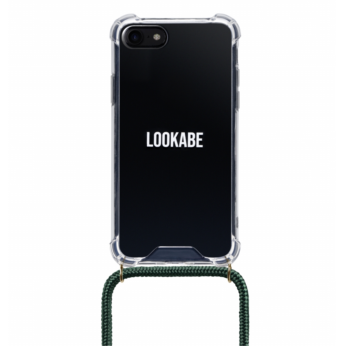 Lookabe Necklace iPhone 7/8 gold green case