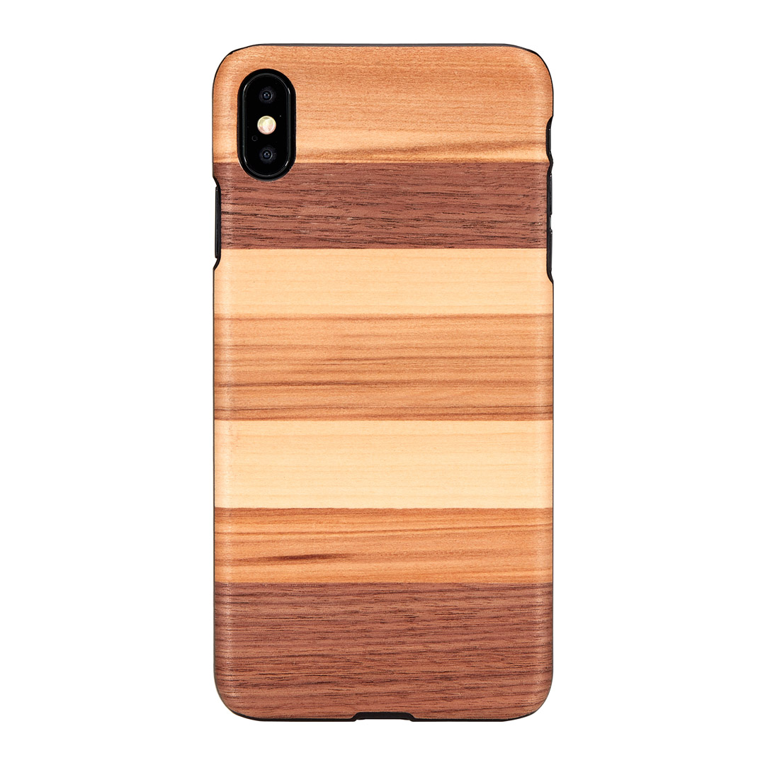 MAN AND WOOD Smartphone case for iPhone XS Max, sand black