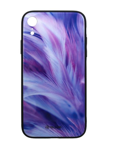 Tellur IPhone XR feather cover glass print