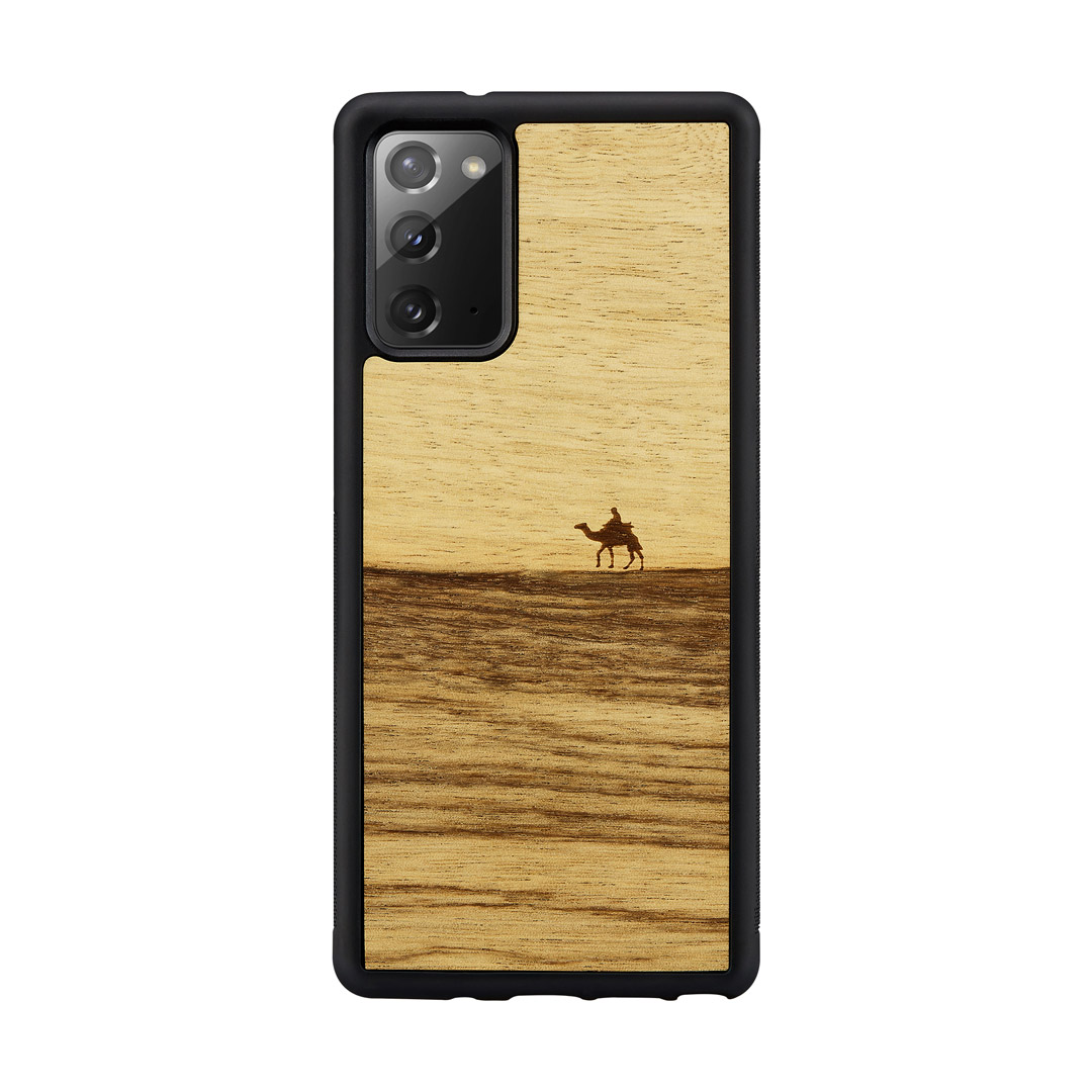 MAN AND amp;WOOD MAN AND WOOD case for Galaxy Note 20 terra black
