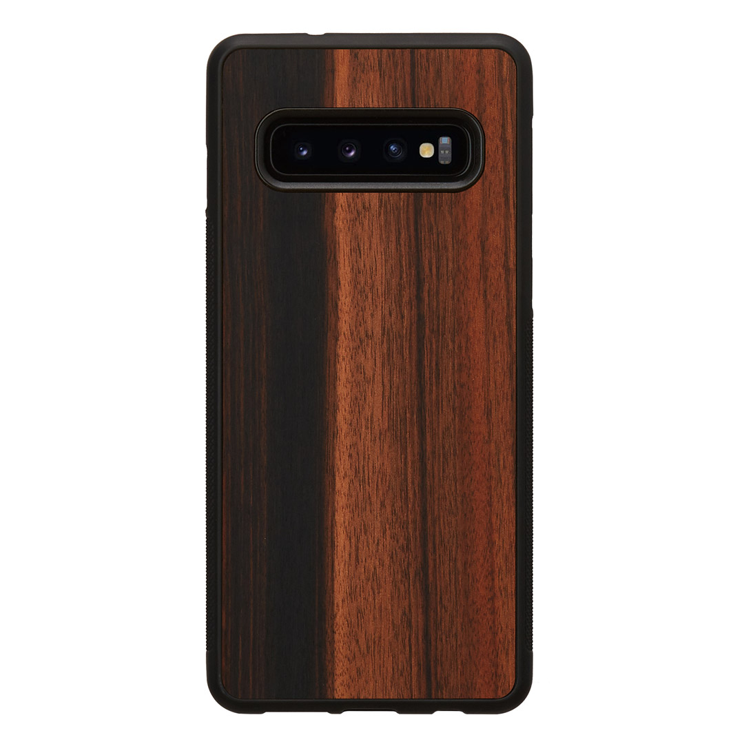 MAN AND WOOD Smartphone case for Galaxy S10, ebony black