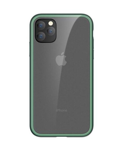 Comma Joy elegant anti-shock case for iPhone 11 Pro Max, green