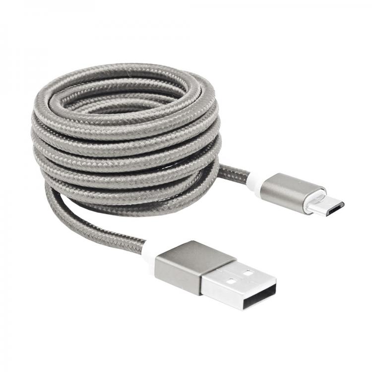 Sbox USB- AND gt;Micro USB M/M 1.5m USB-10315W white