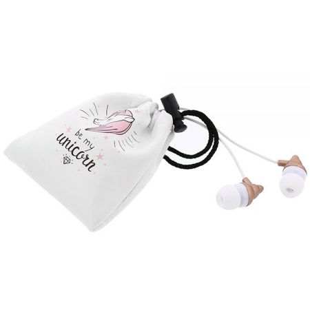 Tellur Magiq In-Ear Headset, pink Carrying Pouch