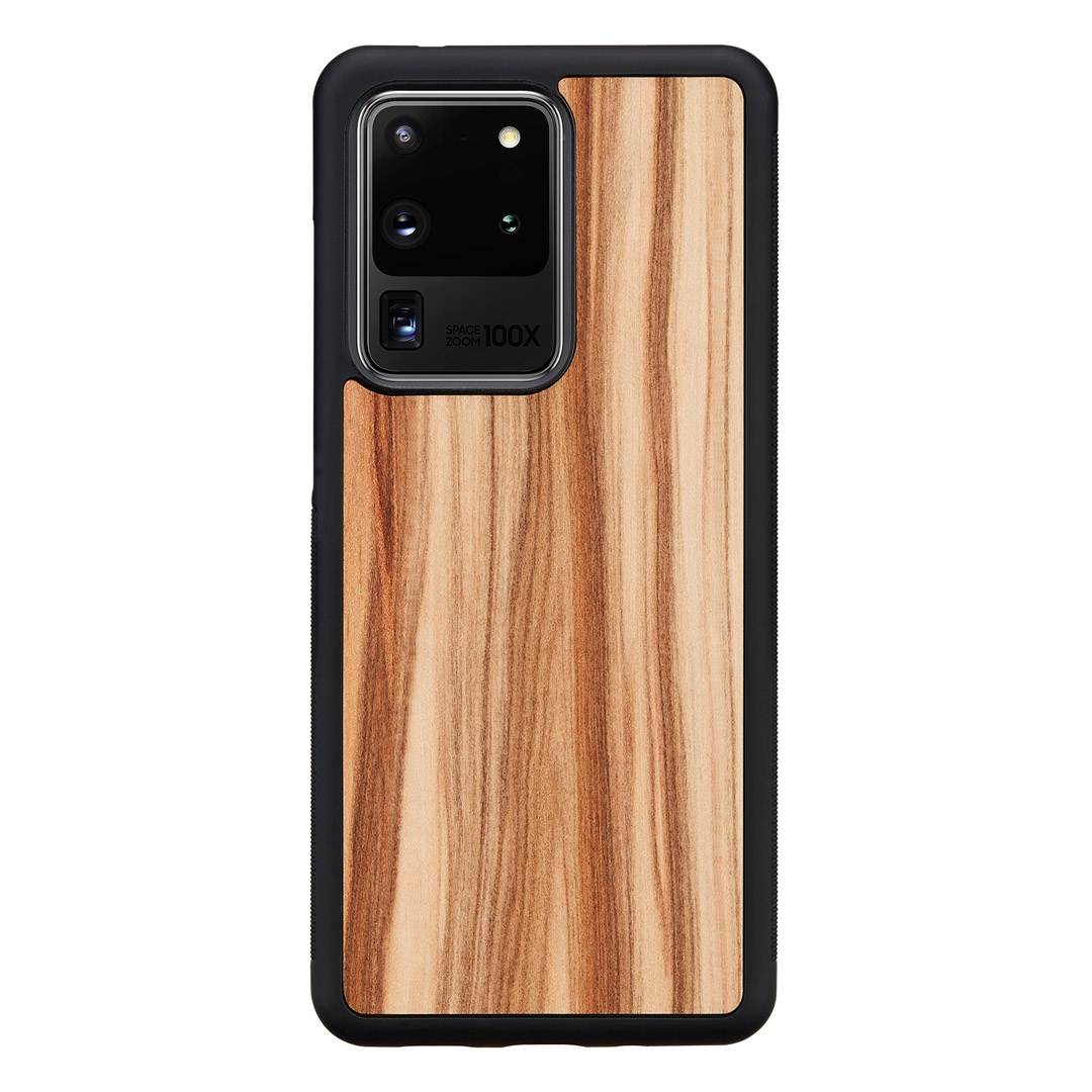 MAN AND amp;WOOD MAN AND WOOD case for Galaxy S20 Ultra cappuccino black