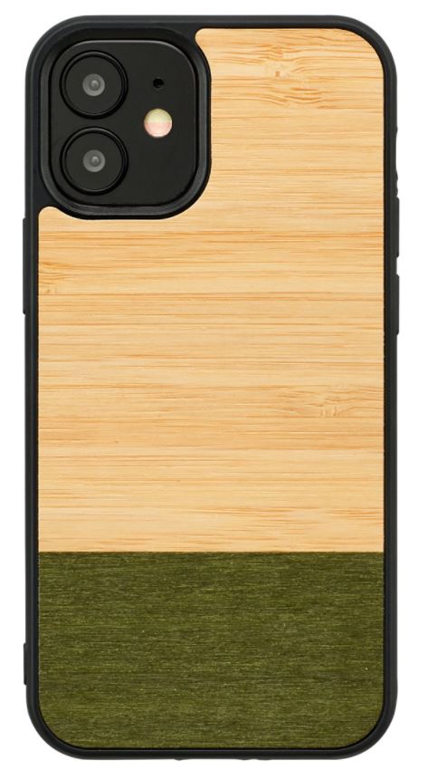MAN AND amp;WOOD MAN AND WOOD case for iPhone 12 mini bamboo forest black