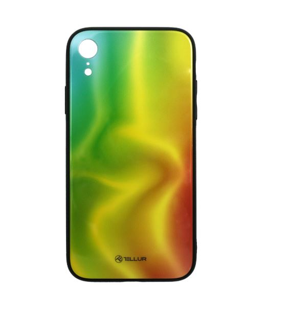 Tellur Silk-printed glass cover for iPhone XR