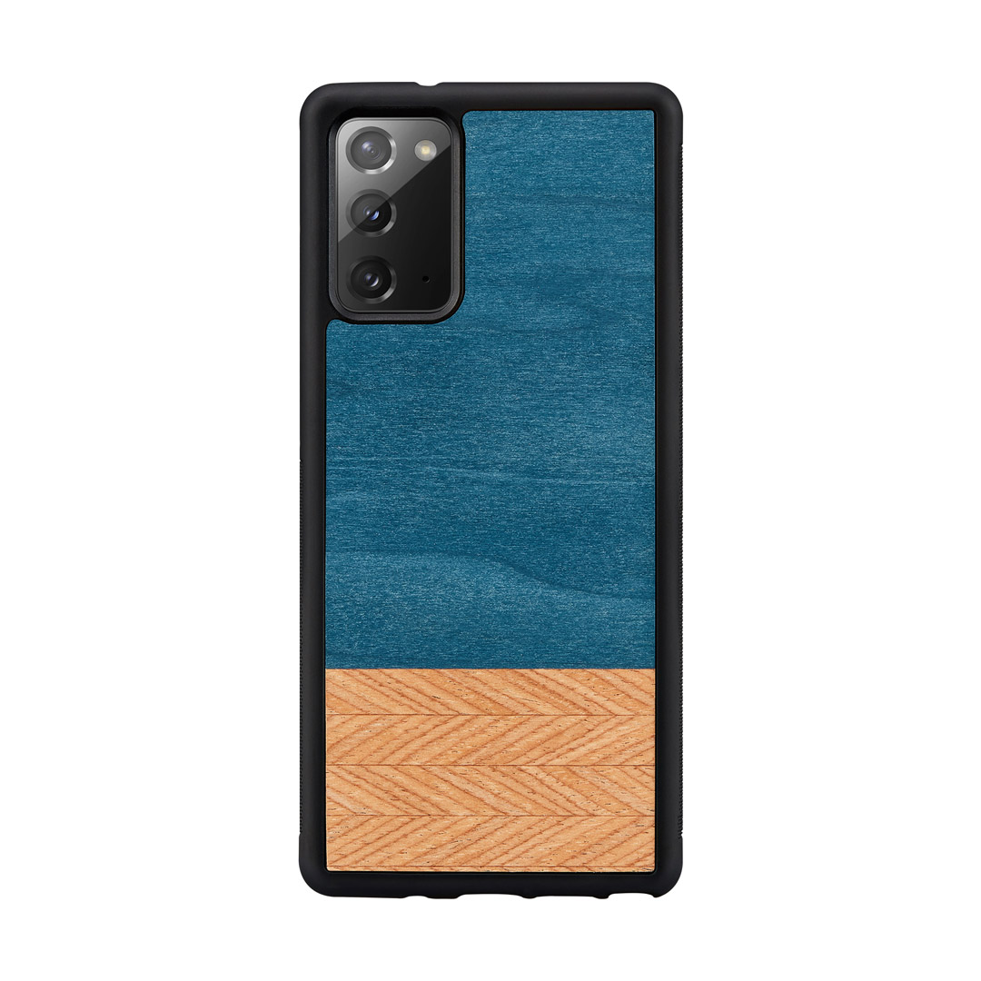 MAN AND amp;WOOD MAN AND WOOD case for Galaxy Note 20 denim black