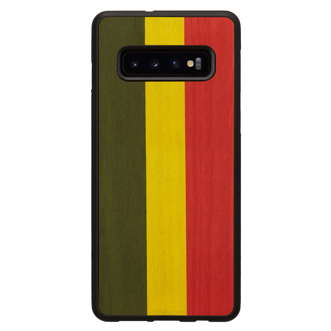 MAN AND WOOD Smartphone case for Galaxy S10 Plus, reggae black