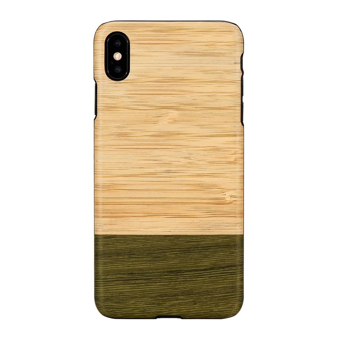 MAN AND WOOD Smartphone case for iPhone X/XS, bamboo forest black