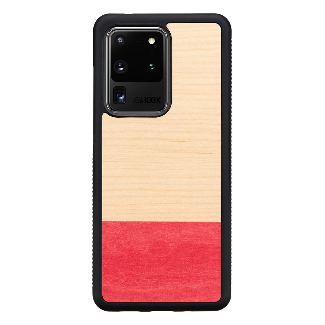 MAN AND amp;WOOD MAN AND WOOD case for Galaxy S20 Ultra miss match black