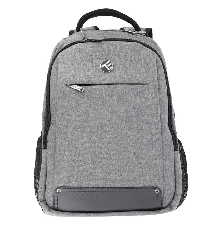 Tellur 15.6-inch Notebook Backpack with USB Port, gray