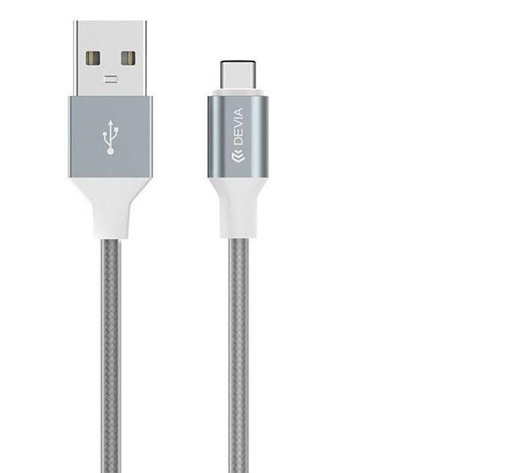 Devia Pheez Series Cable Set for Micro, 3-Pack (25cm, 1m, 2m) – Gray