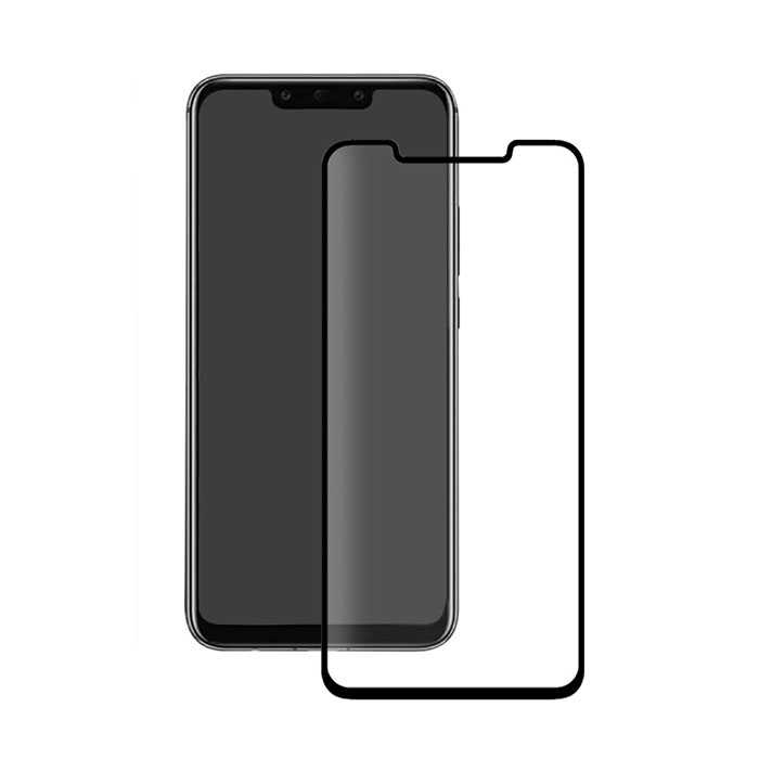 Devia Real Series 3D Curved Full Screen Explosion-Proof Tempered Glass for Mate 20, Black