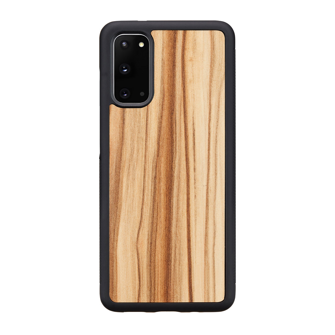 MAN AND amp;WOOD MAN AND WOOD case for Galaxy S20 cappuccino black