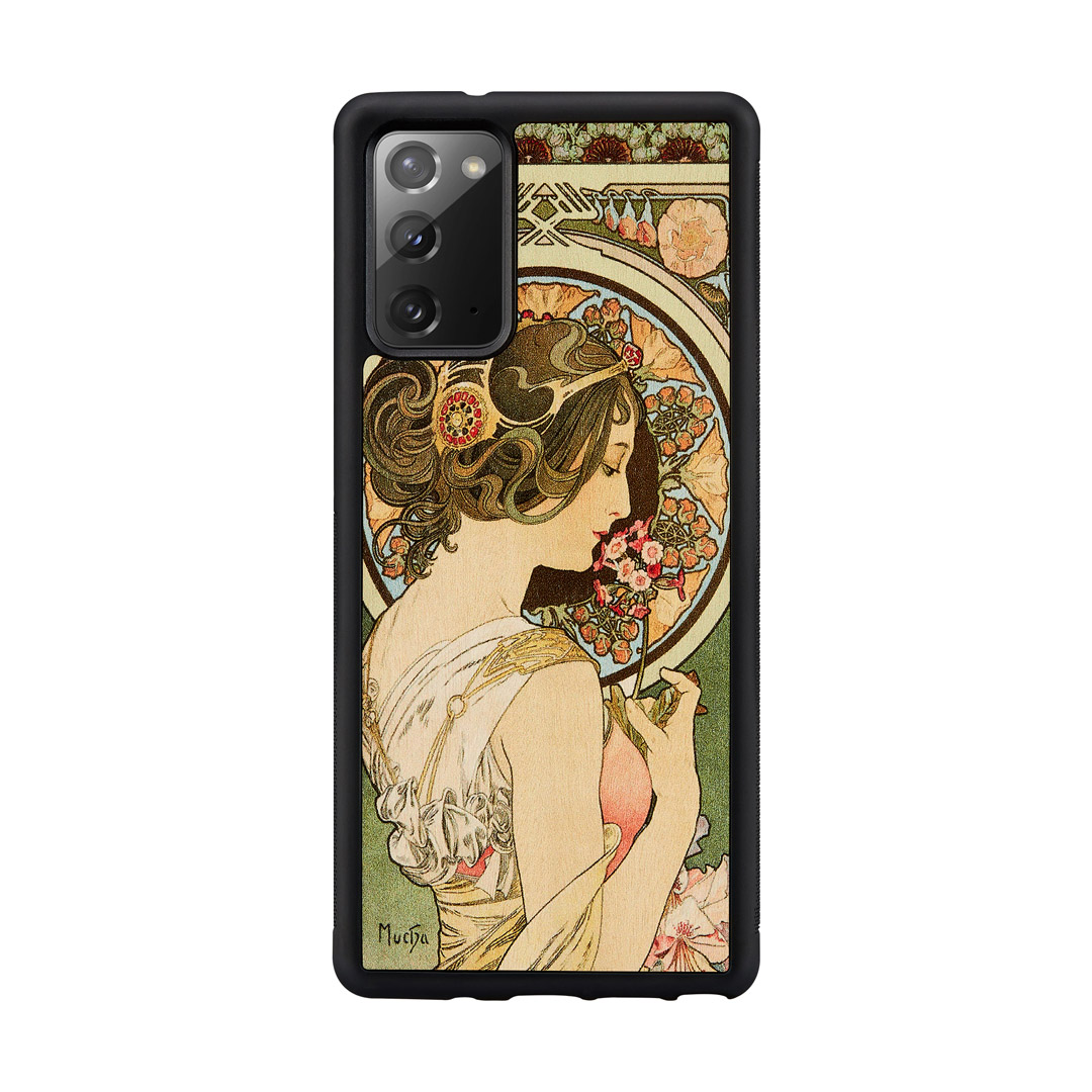 MAN AND amp;WOOD MAN AND WOOD case for Galaxy Note 20 primrose black