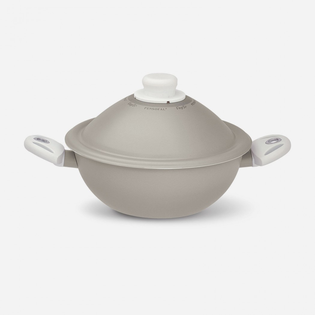 Pensofal White Diamond Coating 24cm (2 Handles with Lid) 6316