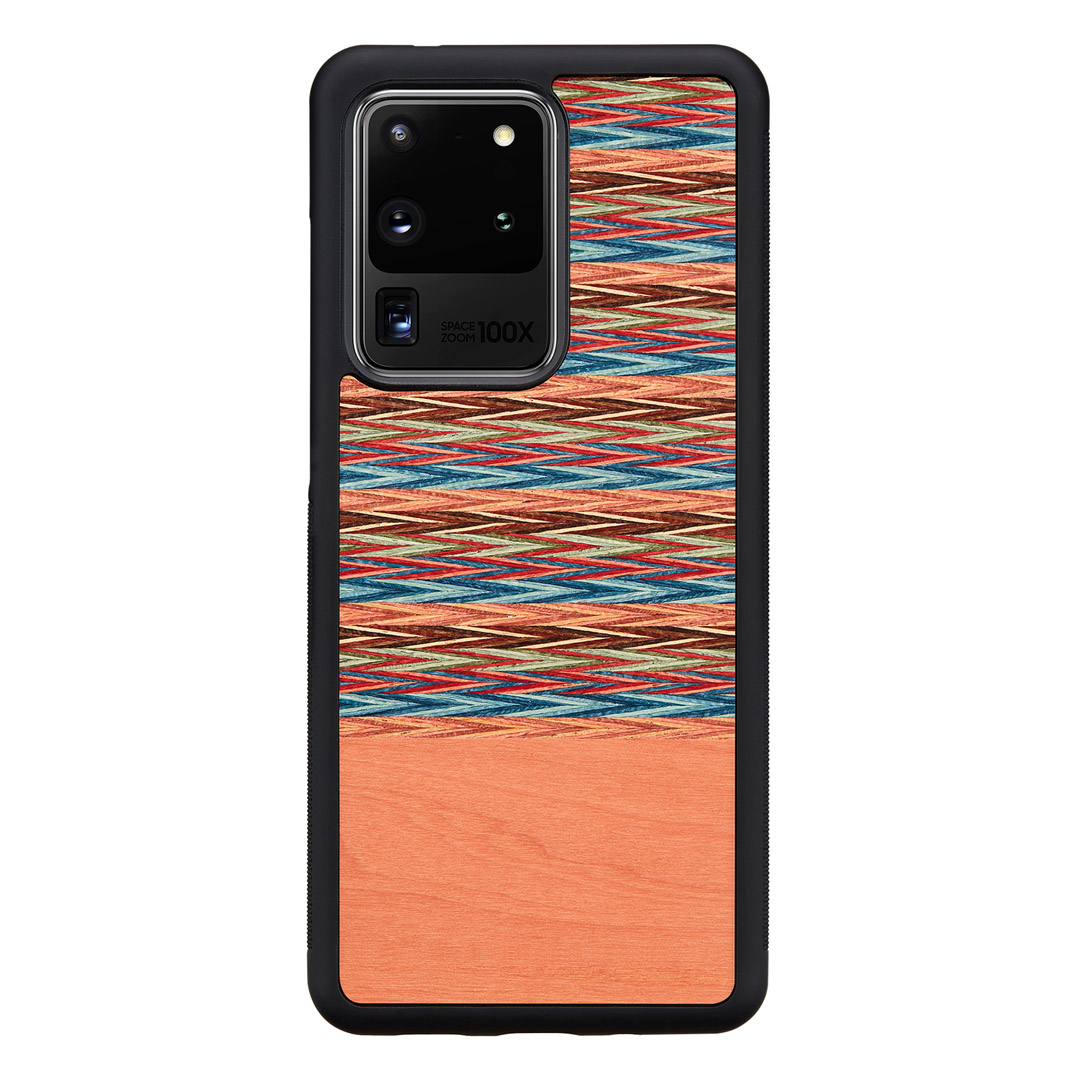 MAN AND amp;WOOD MAN AND WOOD case for Galaxy S20 Ultra browny check black