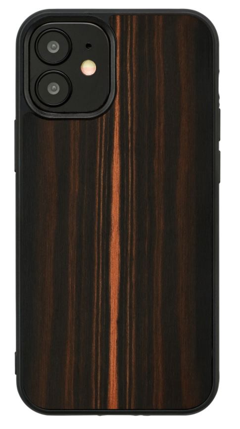 MAN AND amp;WOOD MAN AND WOOD case for iPhone 12 mini ebony black