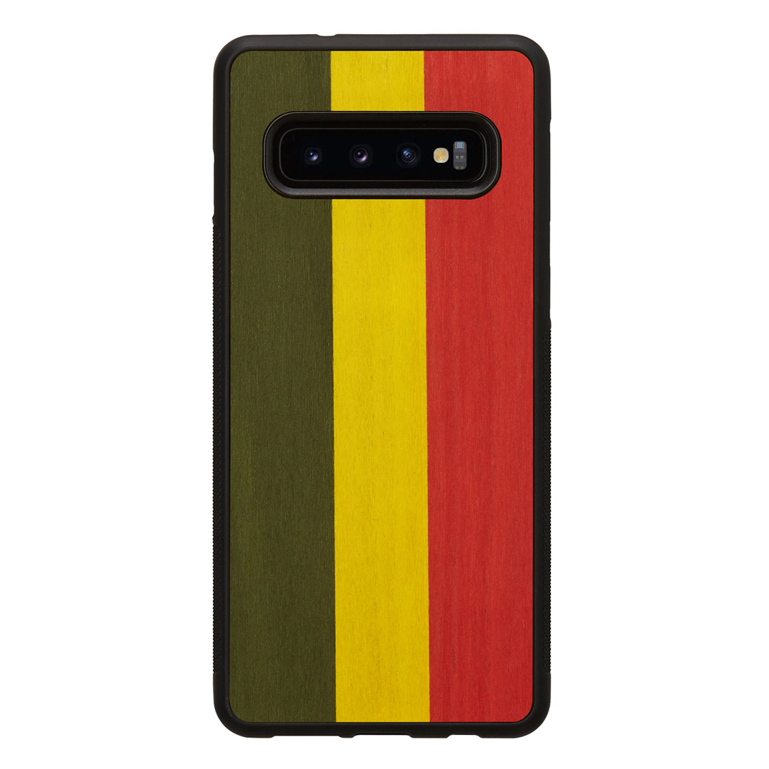 MAN AND WOOD Smartphone case for Galaxy S10, reggae black