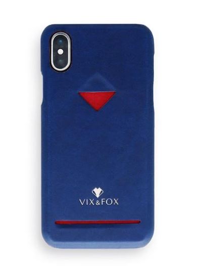 VixFox Back shell with card slot for Samsung S9, navy blue