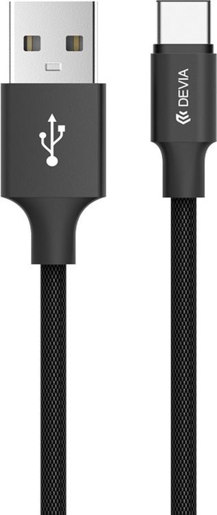 Devia Pheez Series Cable for Micro USB (5V 2.4A, 1m) - Black