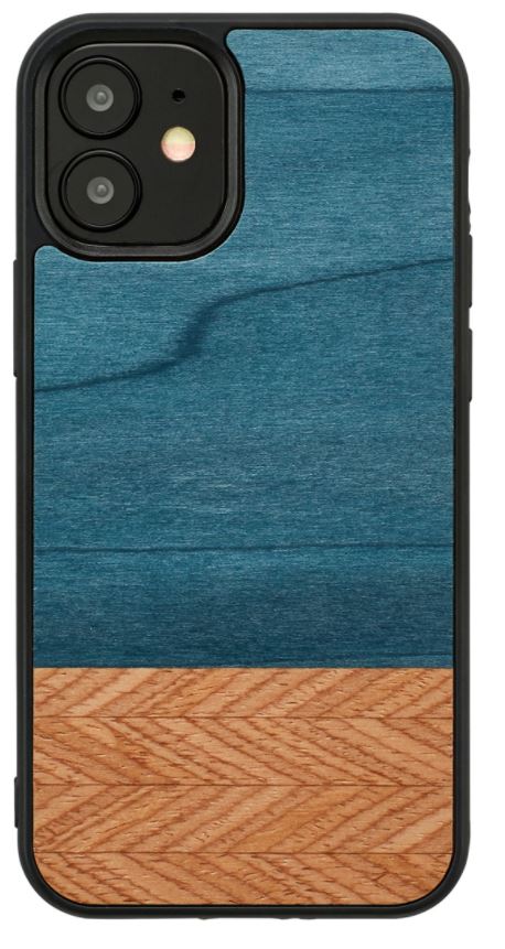MAN AND amp;WOOD MAN AND WOOD case for iPhone 12 mini denim black
