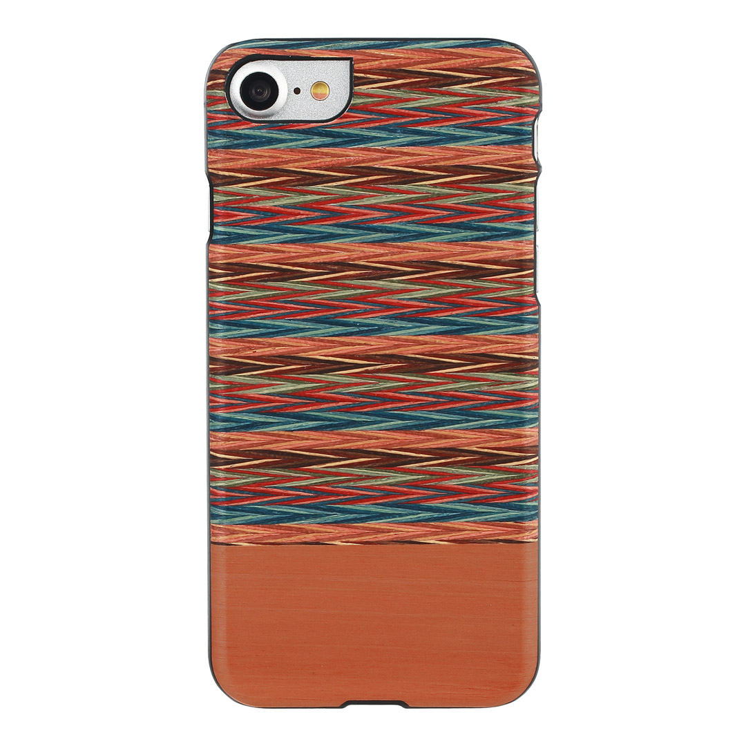 MAN AND amp;WOOD MAN AND WOOD case for iPhone 7/8 browny check black