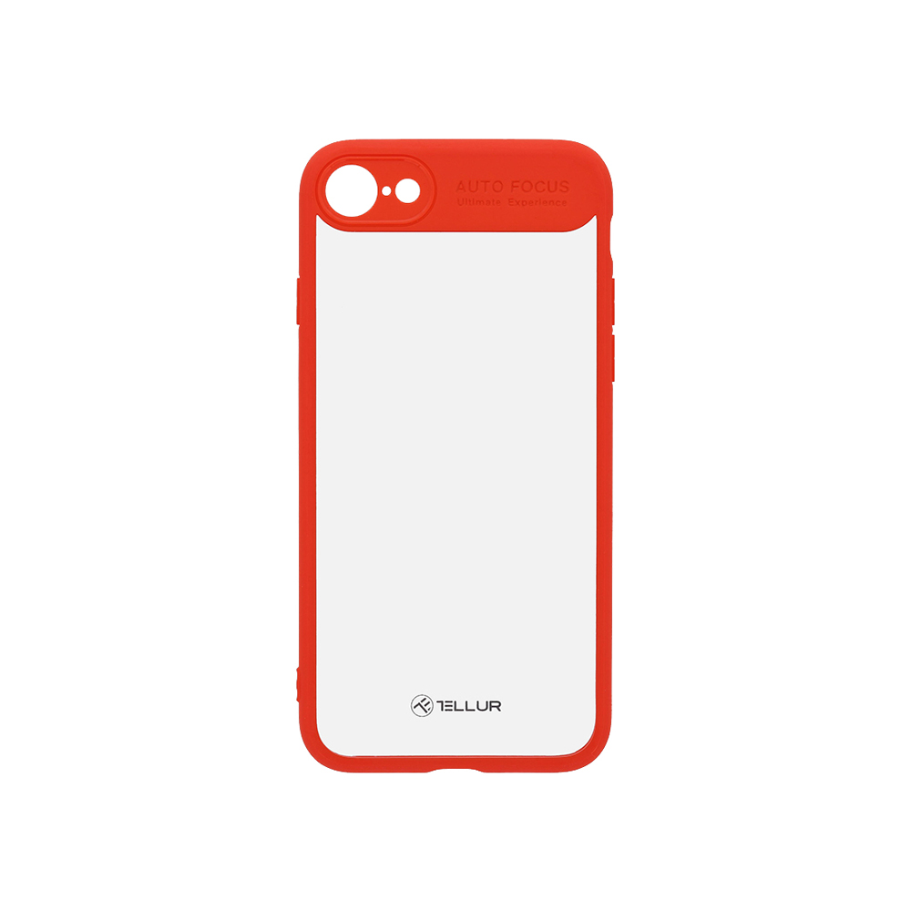 Tellur Red hybrid matte bumper case for iPhone 8 Plus