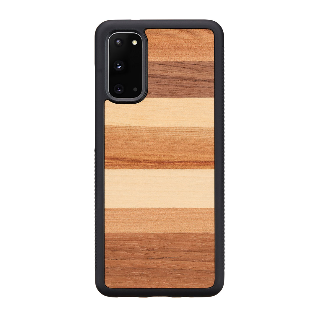 MAN AND amp;WOOD MAN AND WOOD case for Galaxy S20 sabbia black