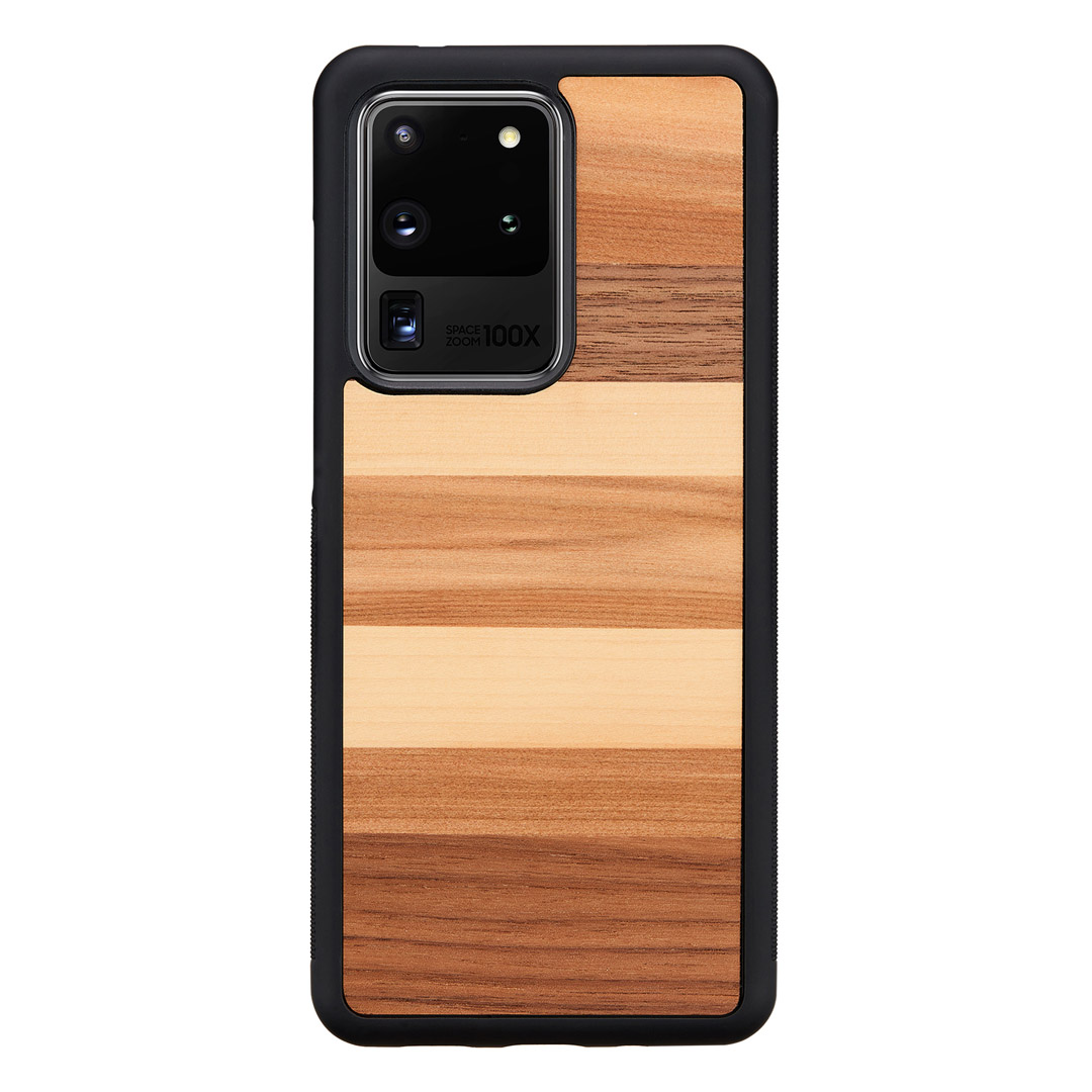 MAN AND amp;WOOD MAN AND WOOD case for Galaxy S20 Ultra sabbia black